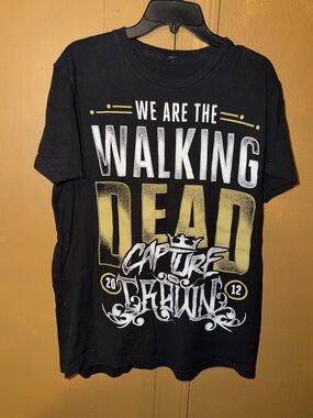 Capture The Crown We Are The Walking Dead 2012 Band T Shirt Men’s Size Large Use